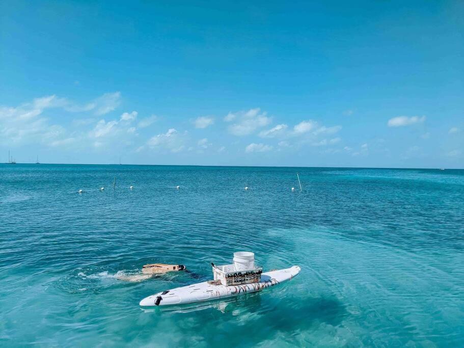 Vacation Home Blue Lotus Cayo Caulker Exterior foto